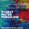 Concert Stabat Mater Pergolese et autres musiques sacrées