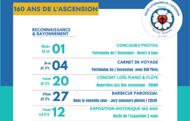L&rsquo;Ascension fête ses 160 ans